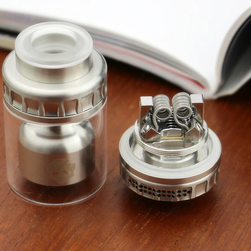 Dovpo Blotto RTA распылитель с 2/6 мл стеклянный пузырьковый/ULTEM пузырьковый бак 510 резьба 26 мм Диаметр Vape Танк против Dead Rabbit RTA