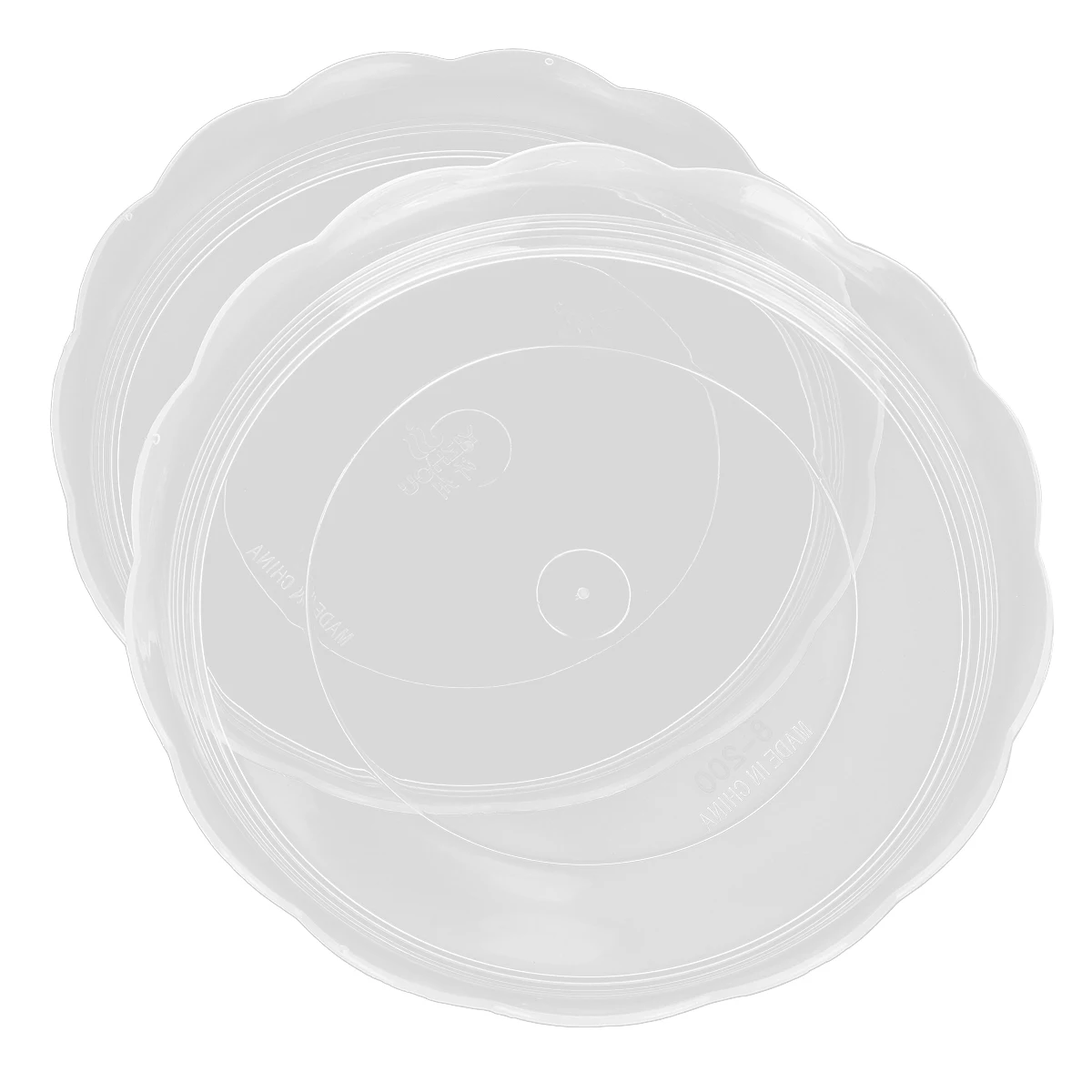 20 шт. пластиковый круглый поднос для цветочных горшков поддон растений сада