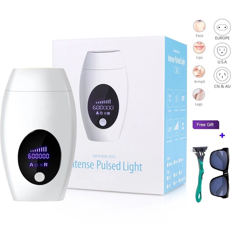 

600000 Flashes IPL Hair Remover with Replacement Lamp Painless Homeuse Whole Body Dropshipping Center VIP Customers