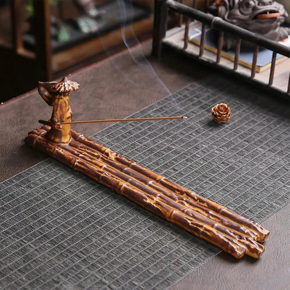

Unique Censer Holder Hand Carved Easy Use Wonderful Mysterious Incense Holder Incense Tower Incense Burner