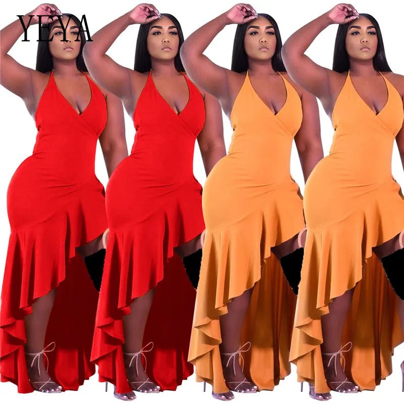 

Женские асимметричные платья-качели KEXU, летние повседневные облегающие платья с открытыми плечами, на тонких бретелях, без рукавов, с вырез...