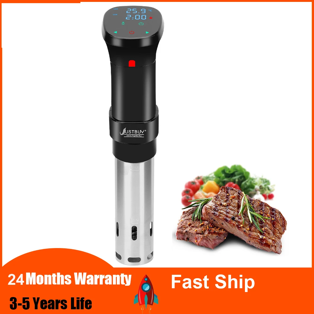 

24 Months Warranty IPX7 Waterproof 1800W LCD Touch Sous Vide Cooker Cooking Machine Sturdy Immersion Circulator Slow Cooker