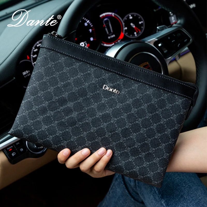 

2021 New British Style Fashion Business Casual Men's Handbag Large Capacity Passport Mobile Phone Leather All-Match Men's Wallet