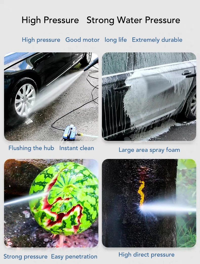 2.2KW высокое Давление устройство для машинной мойки самовсасывающие промывочный