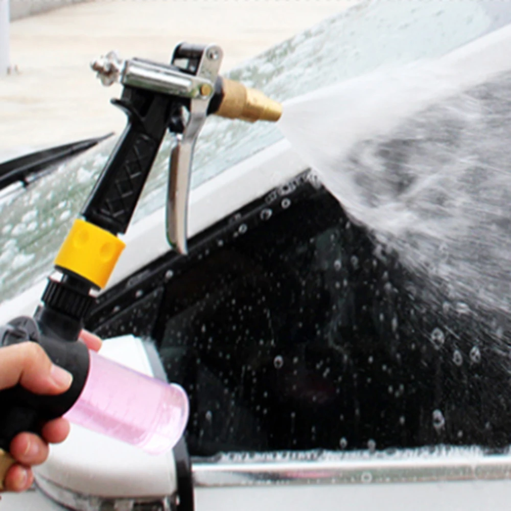 

High Pressure Sprayer Metal Connectors Set Car Washing Cleaning Garden Plant Watering Supplies Sprayer With Hose Pipe