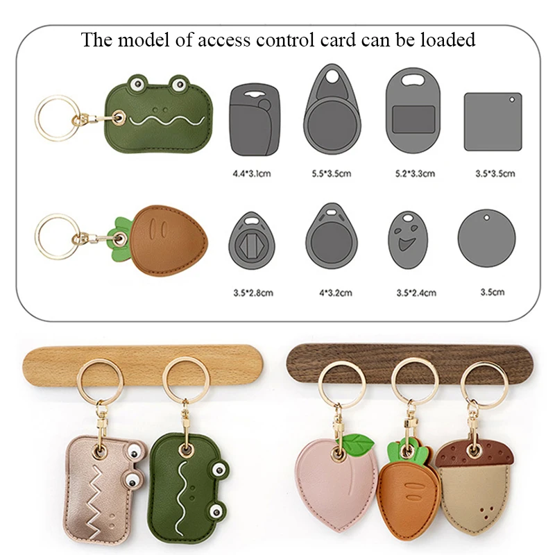 

Key Holder Cartoon Silicone Protective key Case Cover For keys Cute Creative PVC Soft Keychain Ornament Pendant