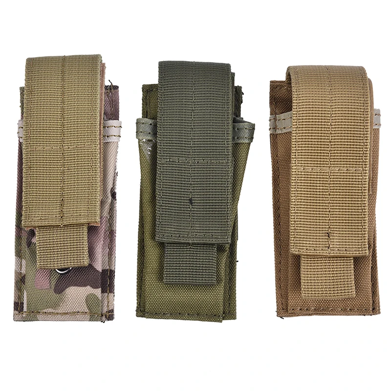 Военный моллюск Тактический один Пистолет подсумок ножевой фонарик оболочка
