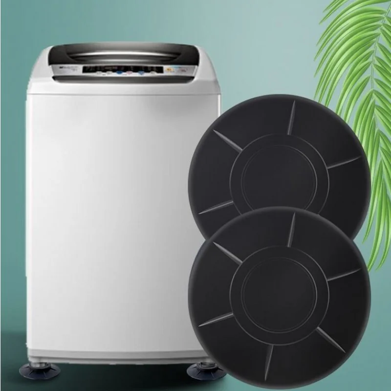 

4Pcs Anti Vibration Feet Pads Washing Machine Rubber Mat Anti-Vibration Pad Dryer Universal Fixed Non-Slip Pad Floor Protectors