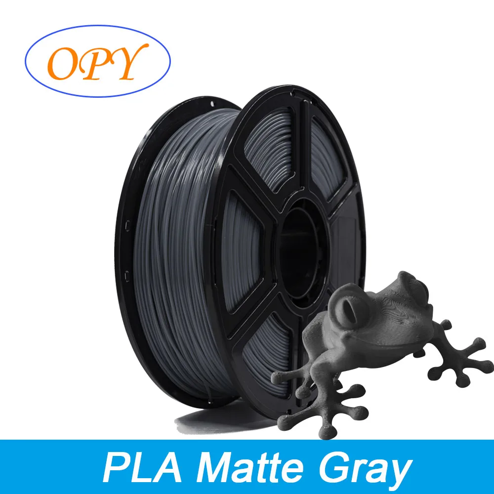 PLA Matte Filament 1.75mm White 1kg Spool for 3D Printing with 10m 100g Samples Available image 3