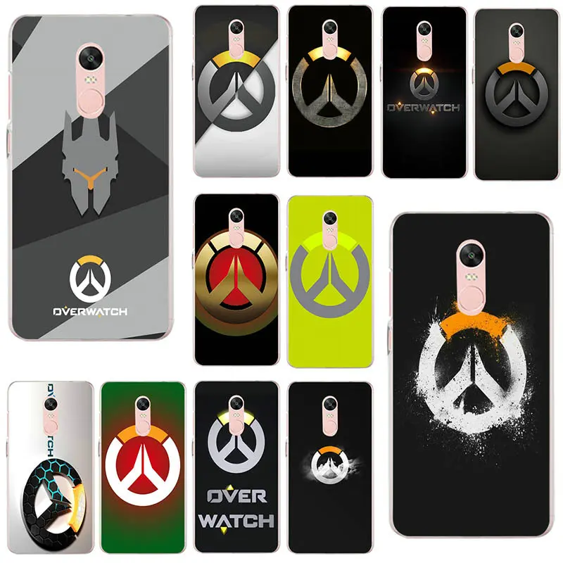 Мягкие силиконовые чехлы для телефонов из ТПУ с логотипом Jeu Overwatchs Xiaomi mi Red x Note Y3 2 3