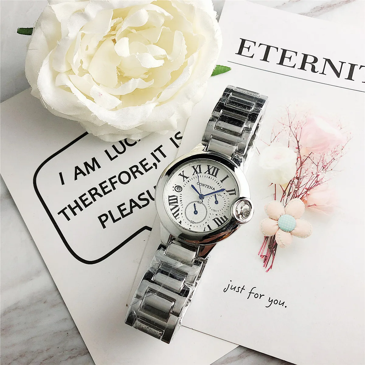 6861B Femme Relogio Feminino Reloj Mujer часы из розового золота Повседневное платье женские