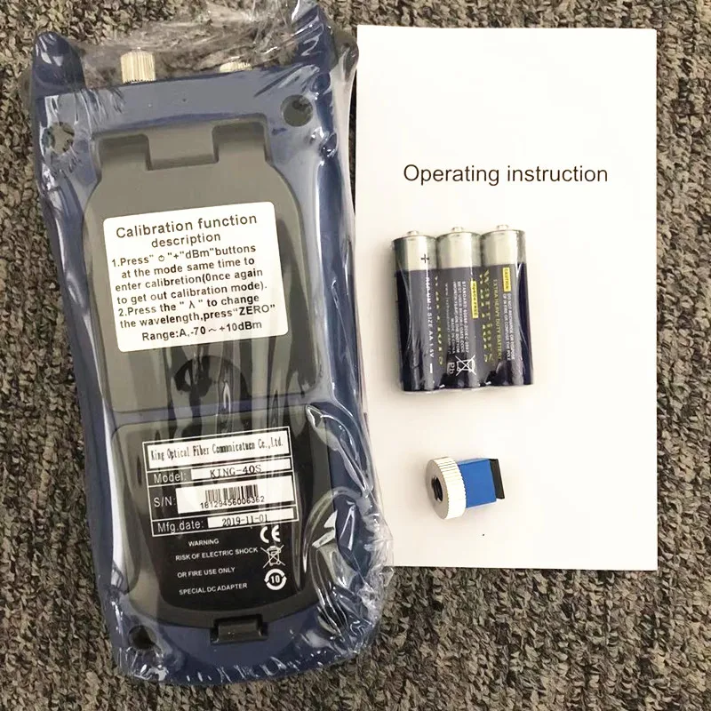 2 в 1 волоконно-оптический Мощность метр с 10 км лазерный источник прибор для