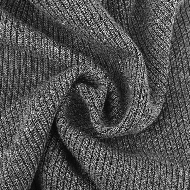 Женские ребристые мешковатые шапки Geebro хлопковые полосатые с помпоном из