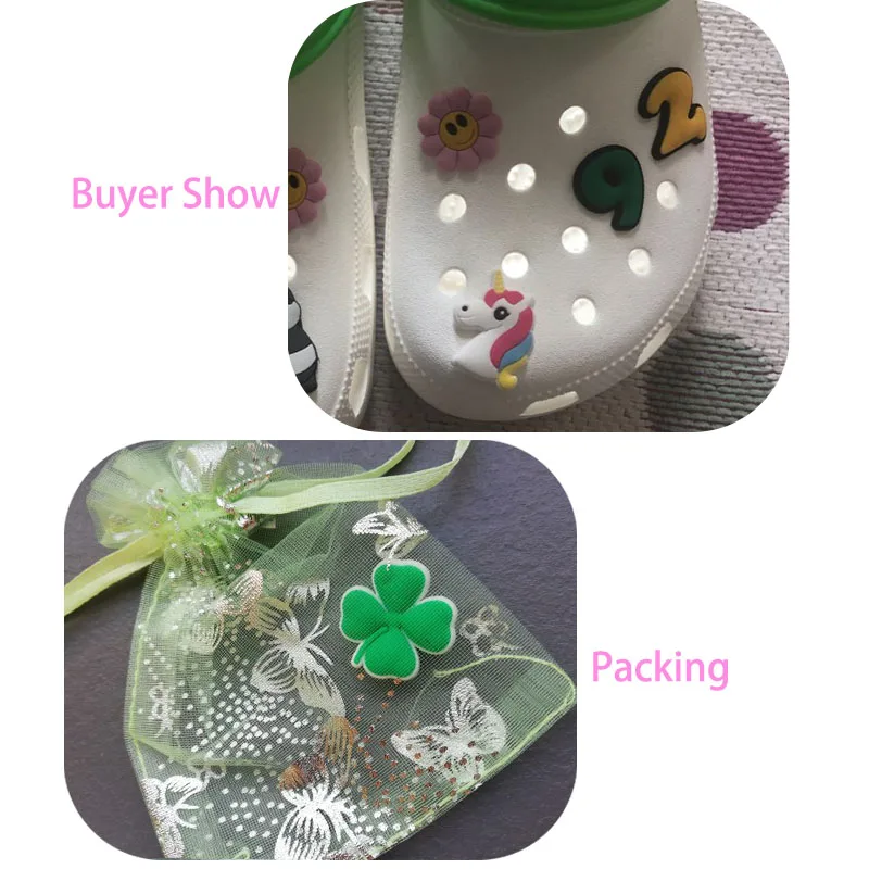 1 шт. номер и символ ПВХ Патчи для обуви пряжки аксессуары подходят браслеты Croc jibz