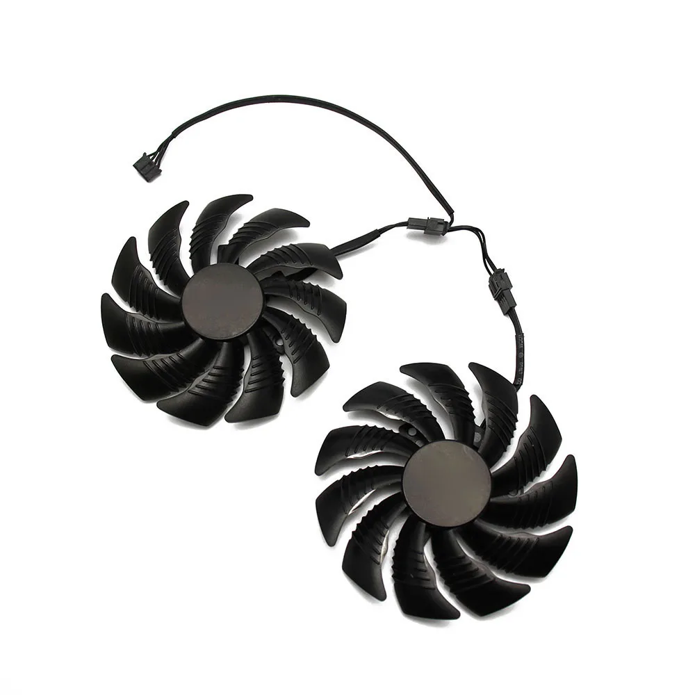 T129215SU 88 мм GPU кулер для видеокарты вентилятор REDEON AORUS RX580/570 GIGABYTE GV RX570AORUS RX580AORUS карт