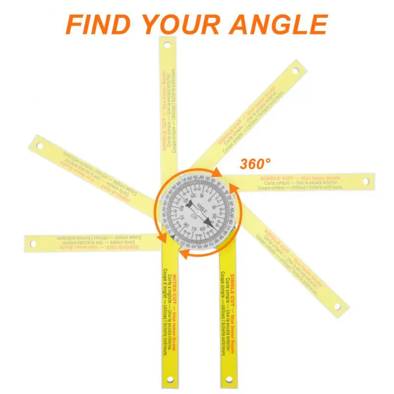 Торцовочная пила планшетометр с карандашом цифровой транспортир угломер 360
