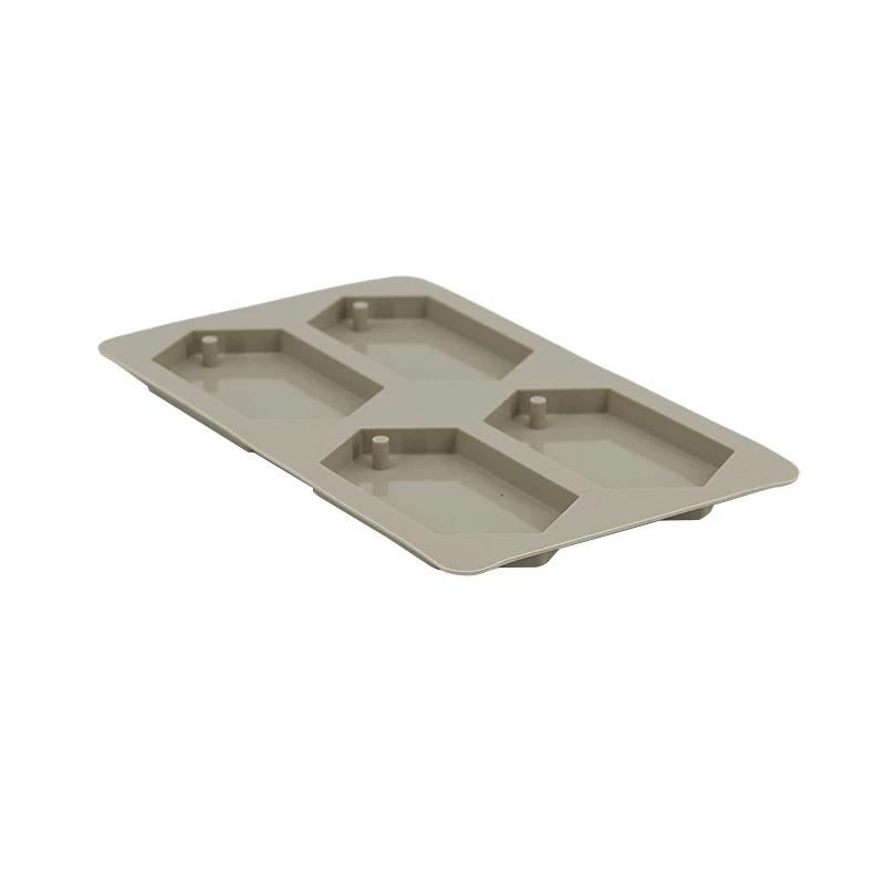 Силиконовая шестиугольная форма 4 полости для ароматерапии инструменты ручной