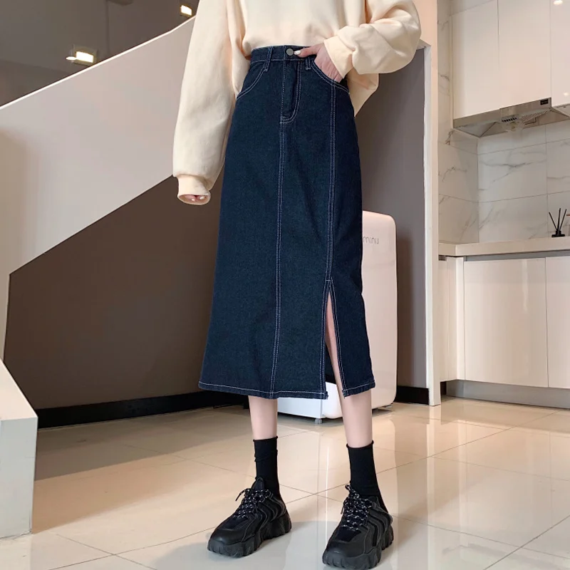 

Юбка Женская средней длины, демисезонная, с завышенной талией