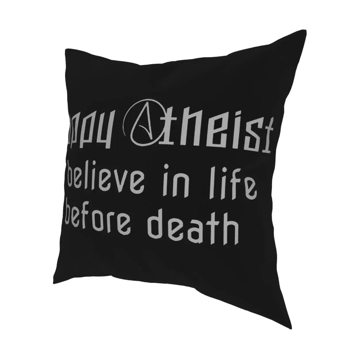 2020 Новая модная летняя одежда с атеист I Believe In Life Before Death подушка из хлопка
