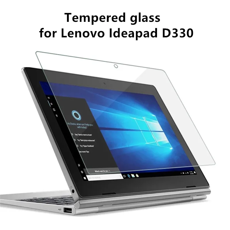 Закаленное стекло премиум-класса 9H для Lenovo Ideapad D330 защитная - Цена: 303.82