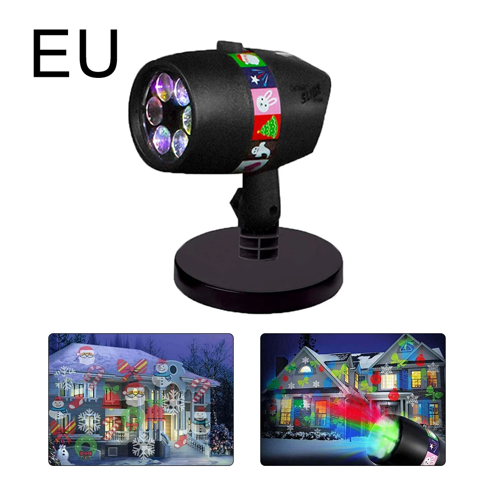 Проектор для окон и сада лазерная проекционная лампа газона Хэллоуина