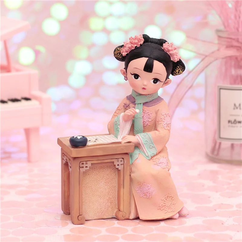 Новая китайская традиция королевской принцессы Hanfu куклы игрушки ретро модные
