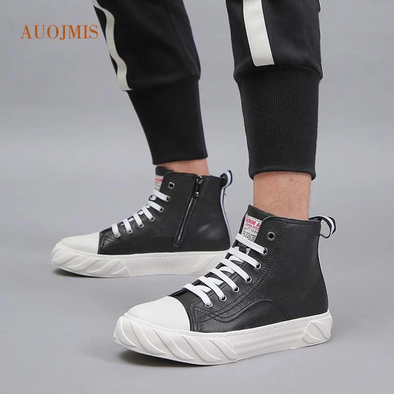 Мужские замшевые туфли дышащая Белая обувь на осень | Обувь