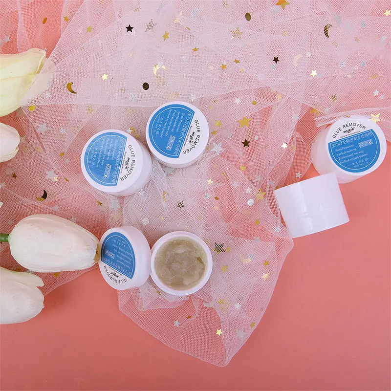 Профессиональное наращивание ресниц для удаления клея не раздражает кожу