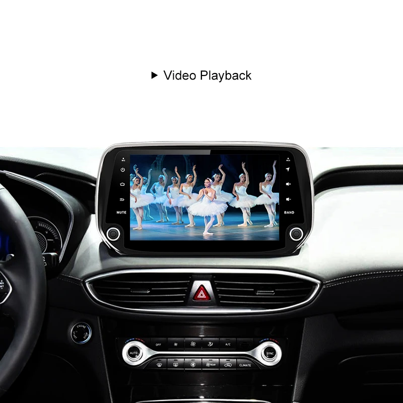 Dinpei " Android 9,0 автомобильный Радио мультимедийный плеер для hyundai Santa Fe santafe автомобильный Радио gps навигация mp5 wifi