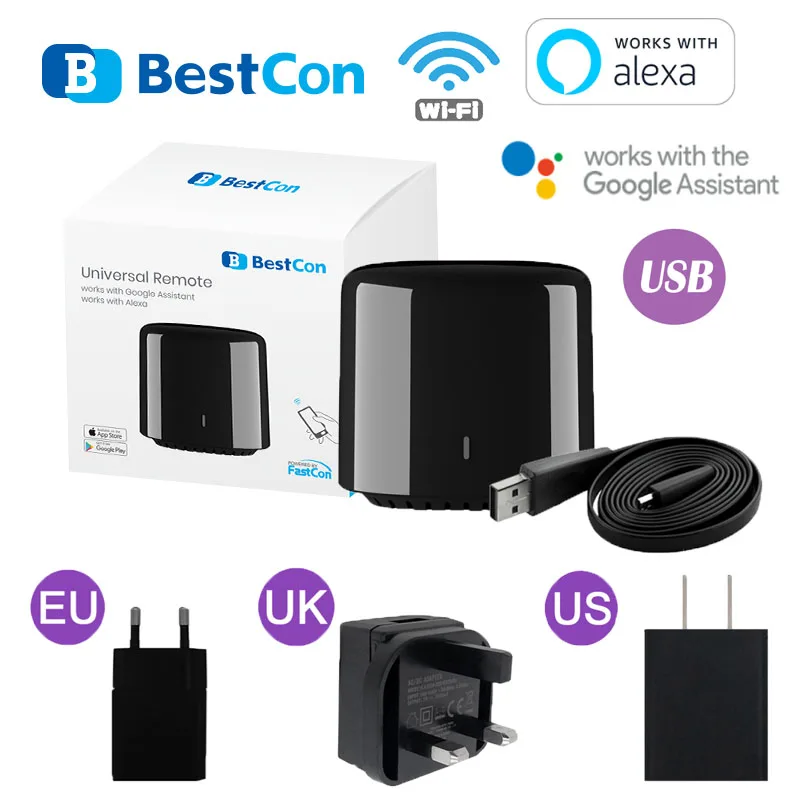 Broadlink Bestcon RM4C Мини Смарт WiFi ИК 4G беспроводной контроль ler Поддержка управления
