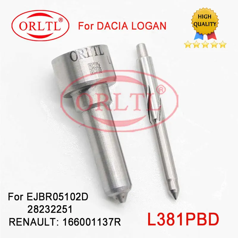 

New Diesel Injector Nozzle L381PRD L381PBD Auto Parts Fuel Injection Nozzle L381 PBD For DACIA EJBR05102D for RENAULT 166001137R