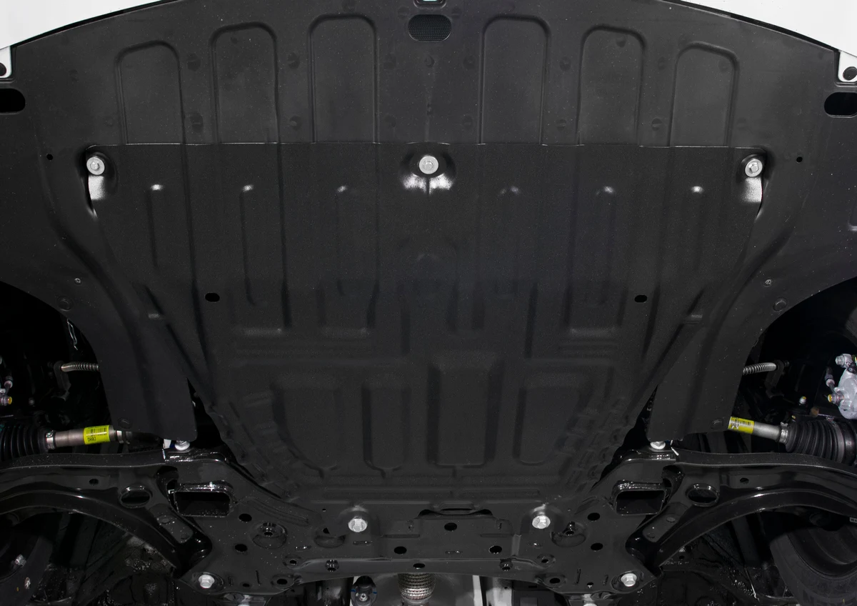 Защита картера и КПП AutoMax Hyundai Solaris 2017-/Kia Rio SD 2017-/Rio X HB 2020-/Rio X-Line 2017-2021 AM.2370.1 |