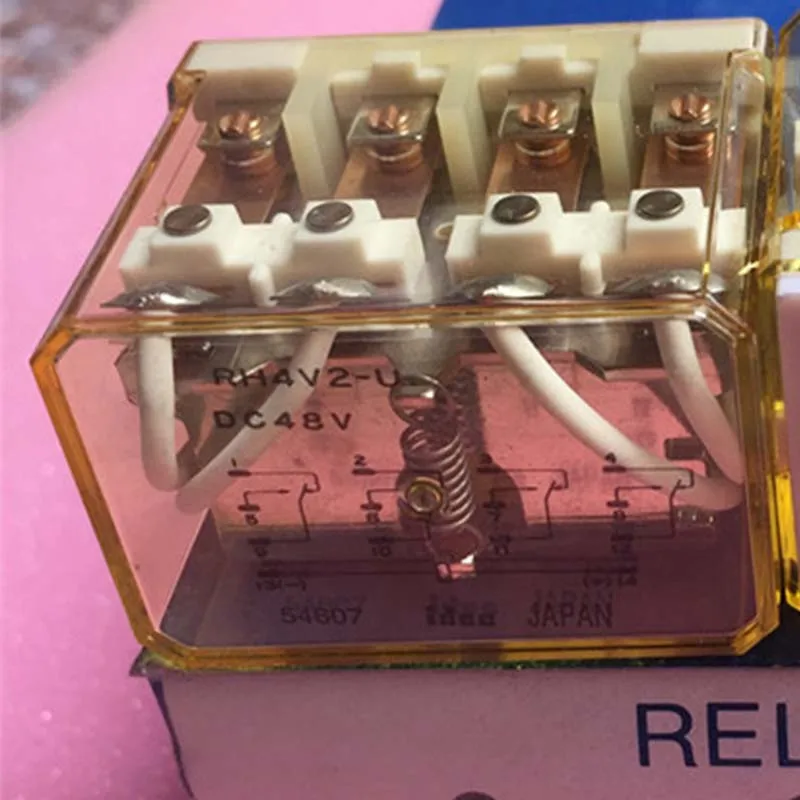 

1 PCS RH4V2-U DC48V Relay 14 Pins Contacts