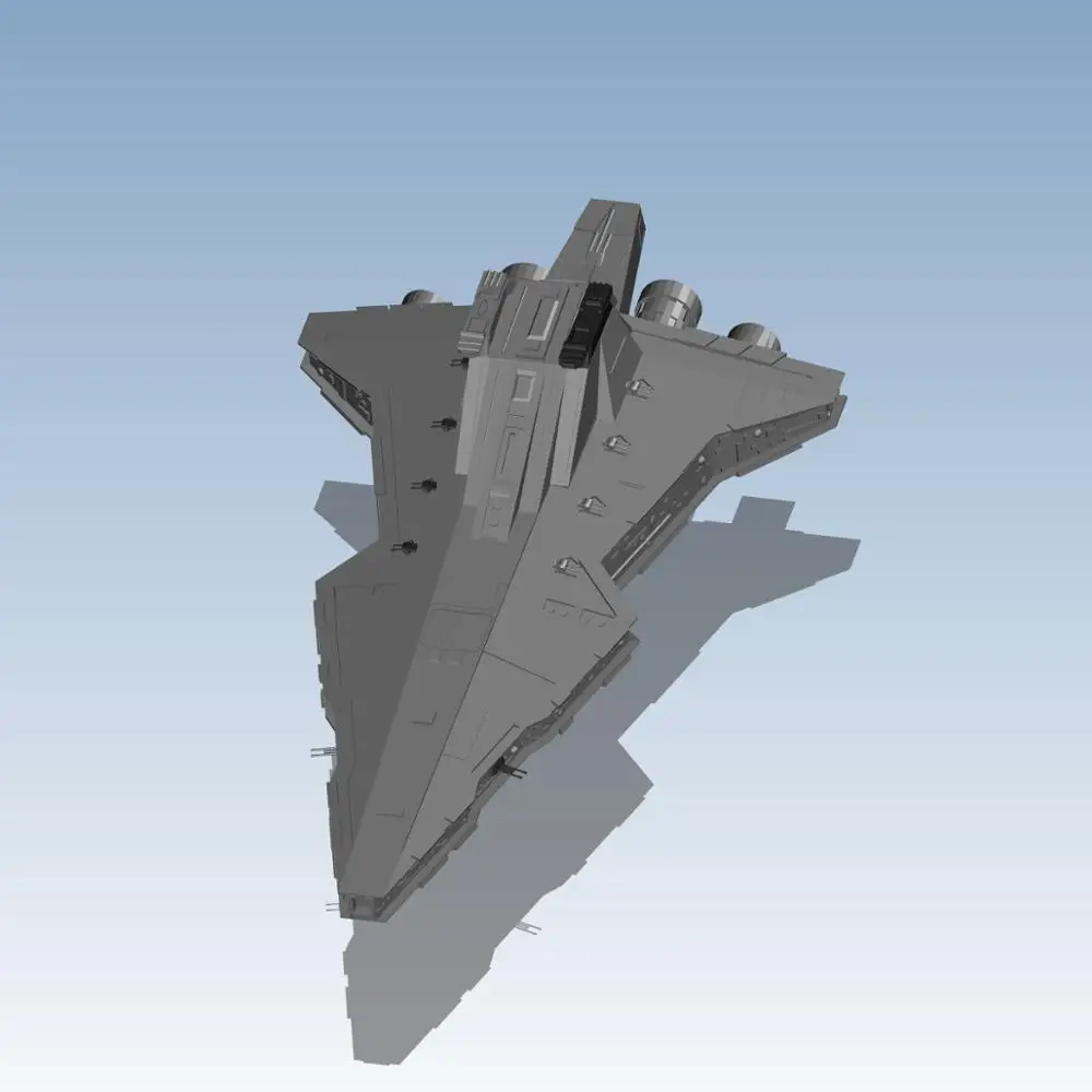 

Republic Star Warship Custom order highqualityhighprecision digital models 3D printing service Classic objects ST2128