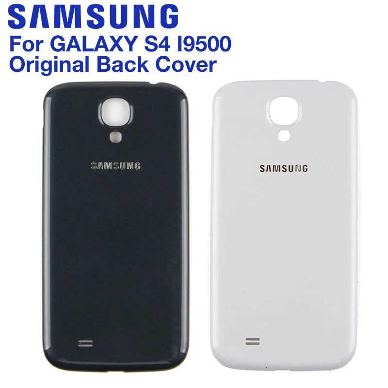 Оригинальная задняя крышка батарейного отсека Samsung Galaxy S4 S4mini I9502 GT I9505 i9190 i9192 корпуса|Бамперы| |