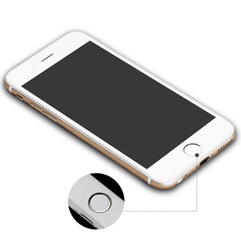 Главная Кнопка Наклейка защита для клавиатуры Keycap IPhone 5S 5 4 6 6s 7 Plus Поддержка