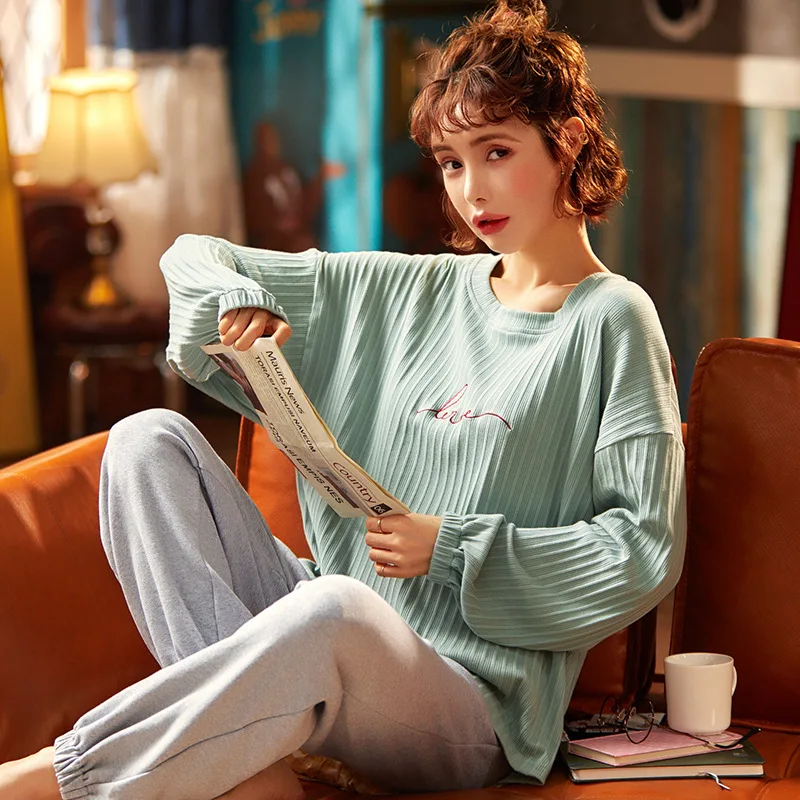 С v-образным вырезом одежда для сна женщин розовая пижама Комплекты с милым