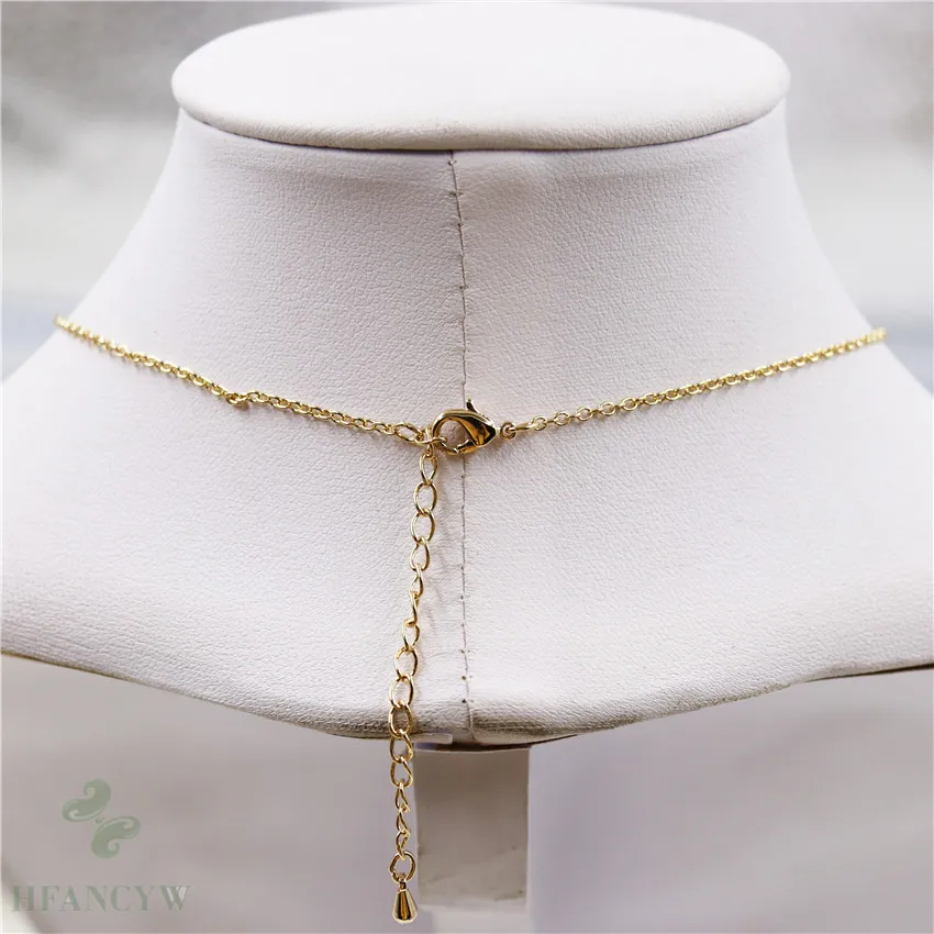 16x19 мм фиолетовое жемчужное ожерелье в стиле барокко 18 дюймов Висячие