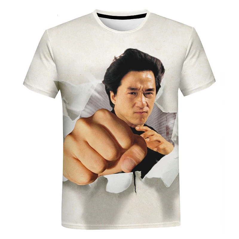 

2021 New Summer T-Shirt Men 3D Printing Funny O-Neck Sweatshirt Street Workout Clothes Popular Comfortable Breathable Top