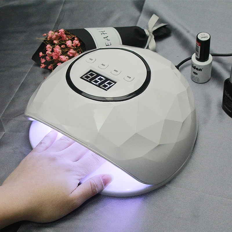 

Lidan LED UV Lighting Nail Lamp Gel lak Polish Varnish Curing Machine Nail Dryer 24 Lamp Beads Home Manicure Nail Art Equipment