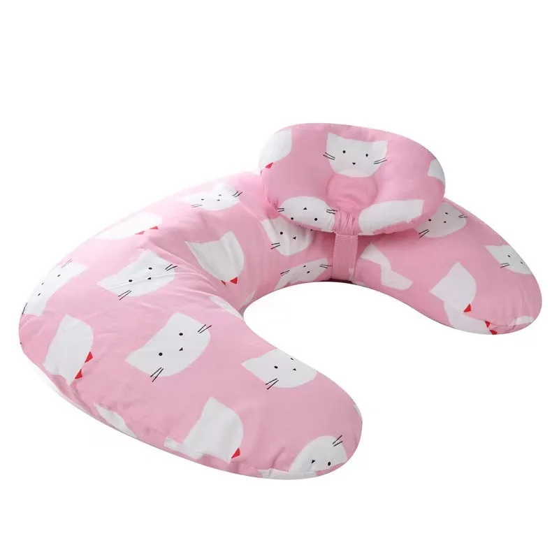 Funda y almohada de lactancia ajustable para reci&eacute;n nacido, maternidad, lactancia para beb&eacute;, funda de coj&iacute;n de cintura-1