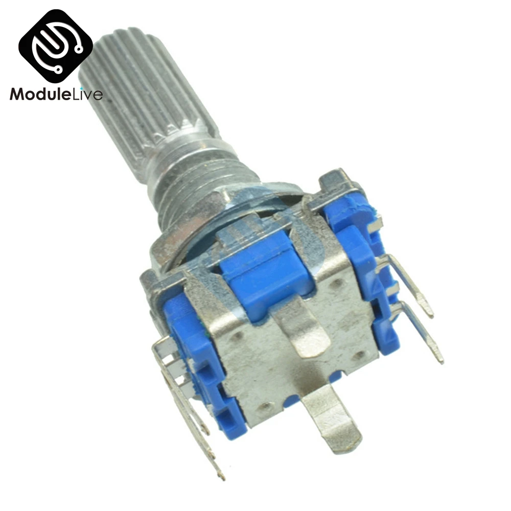 Роторный энкодер EC11 цифровой потенциометр с ручкой переключателя аудио