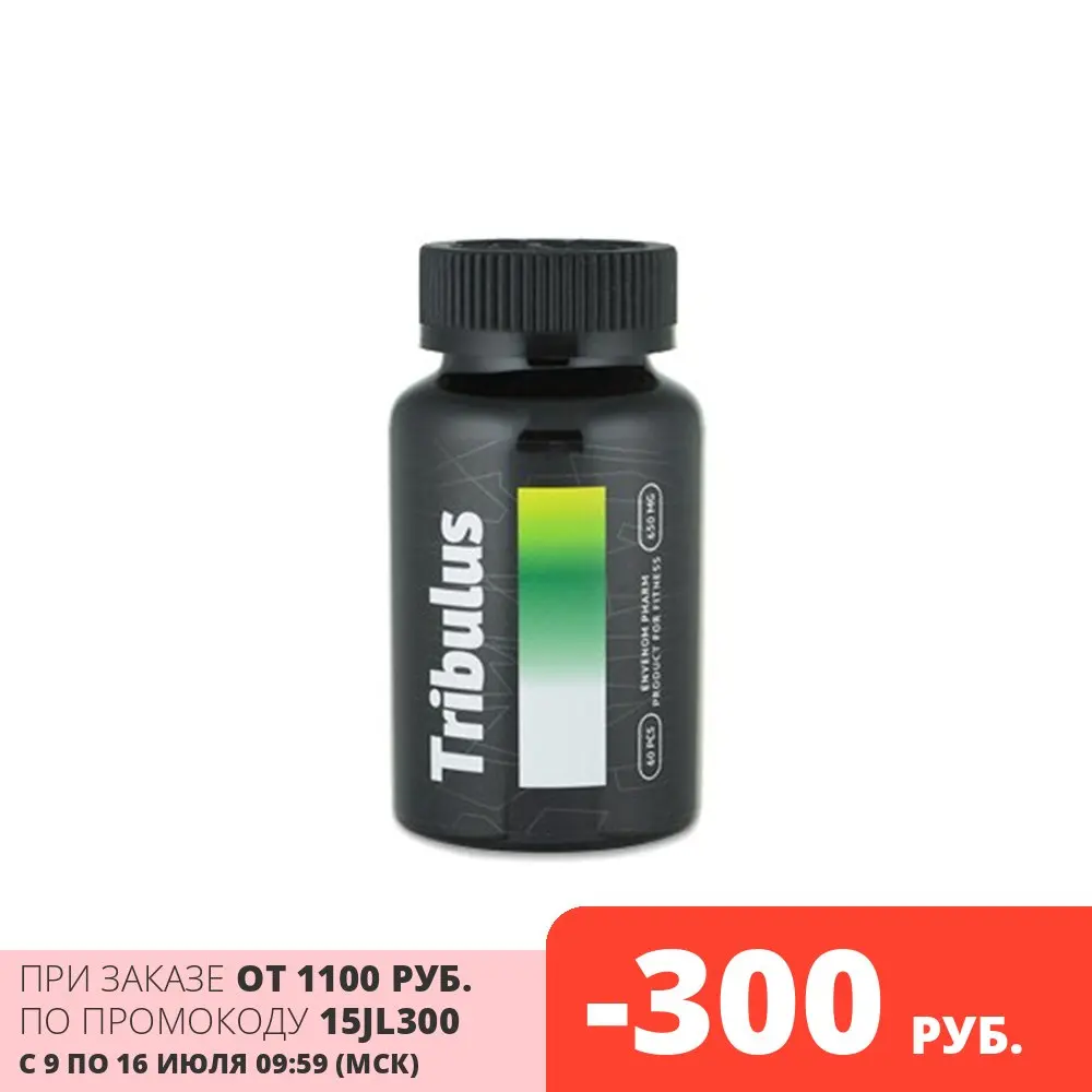 Травы для тестостерона Envenom Pharm Tribulus 650 мг 60 капсул порций|Спортивное питание| |