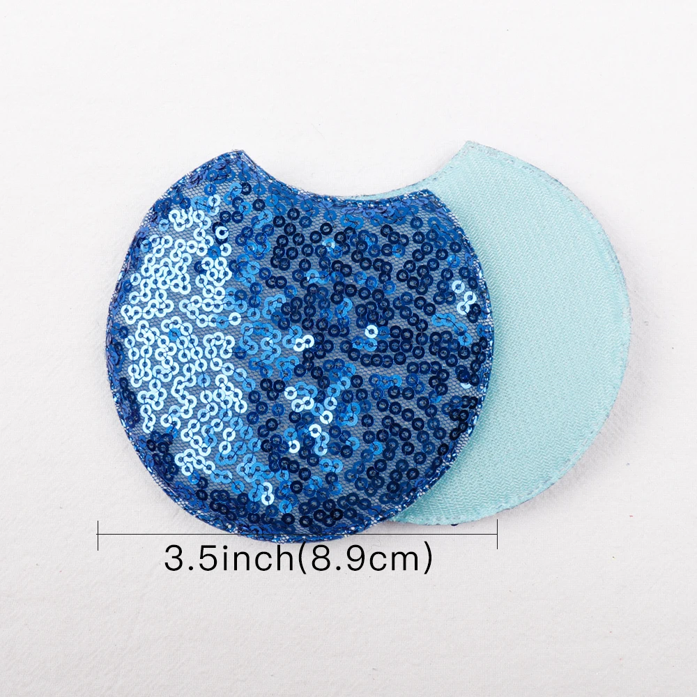 JOJO Луки к требованиям заказчика Сверкающие Блесток хлопчатобумажные нашивки