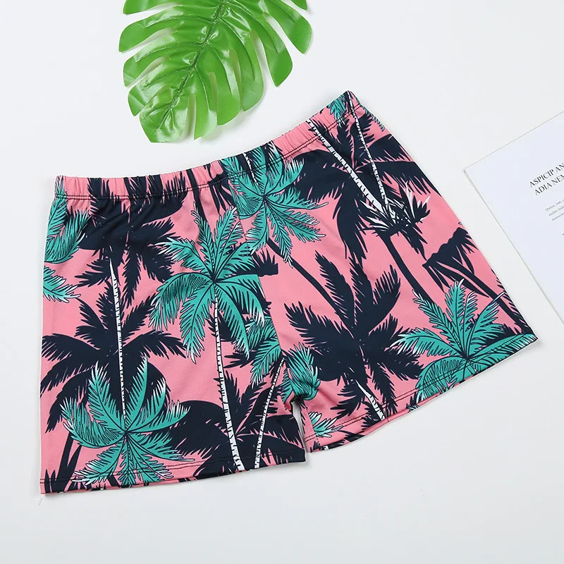 

2021 new printed men's beach pants swimming trunks loose casual swimming trunks quick-drying summer surfing swimwear beach pants