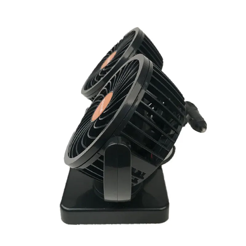 12V/24V  Summer Mini Electric Car Fan Low Noise Car Air Conditioner 360 Degree Rotating Cooling Fan in the car Cooler ventilador