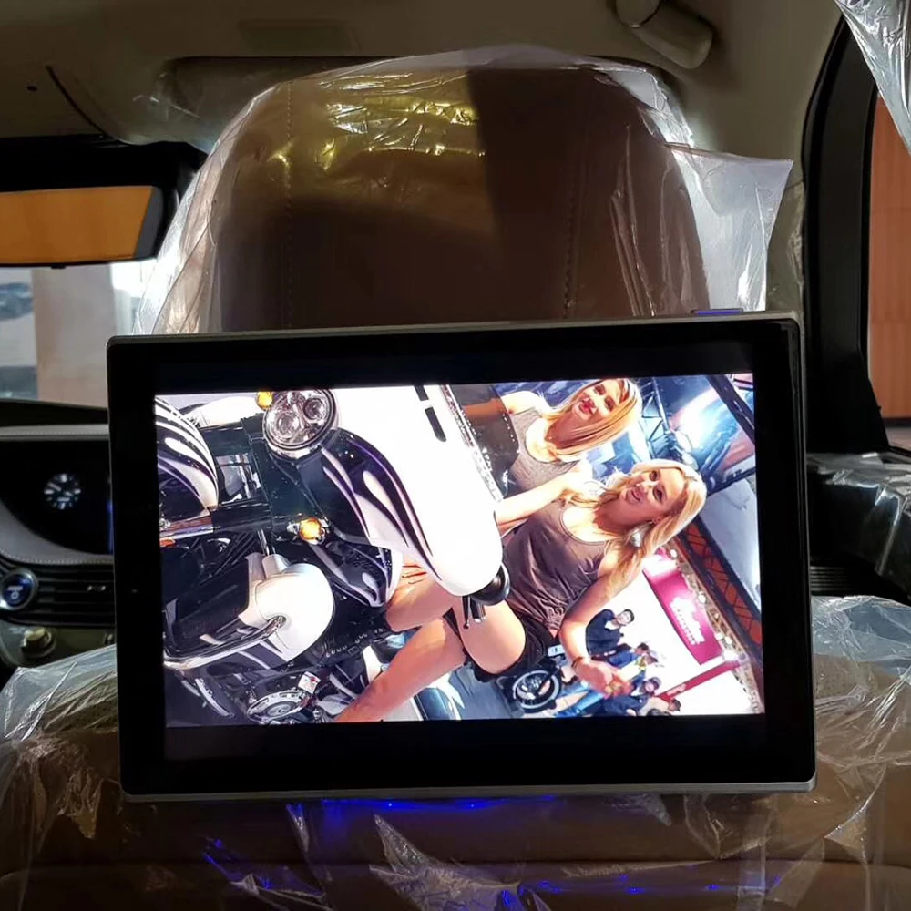 Монитор на подголовнике ОС Android 10 0 11 8 дюйма Full Touch Screen 1920X1280 4K HD Wi-Fi Bluetooth совместим