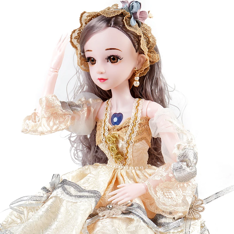 Кукла Liang Guan BJD, 1/3 sd-куклы, 18 дюймов, 18 шариковых шарнирных кукол с одеждой, наряд, обувь, парик, макияж для волос, лучший подарок для девочек от AliExpress RU&CIS NEW