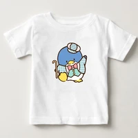 2018 digital print childrens t shirt dance penguin childrens summer clothing 2 15 year old boy and girl cute tshirt kids shirt
