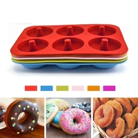 donut mould silicone mold pastry donuts mold baking mold paper candy donut maker mold tray cake decorating tool kitchen supplies